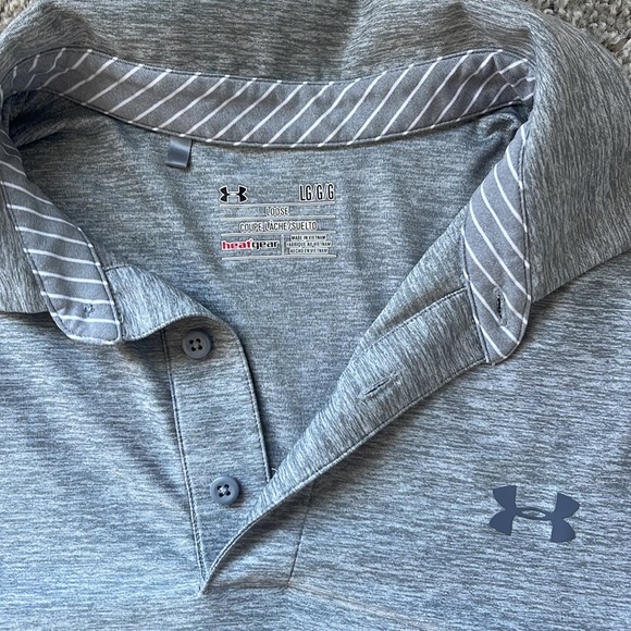 Large men’s under armors loose polo - Picture 2 of 2